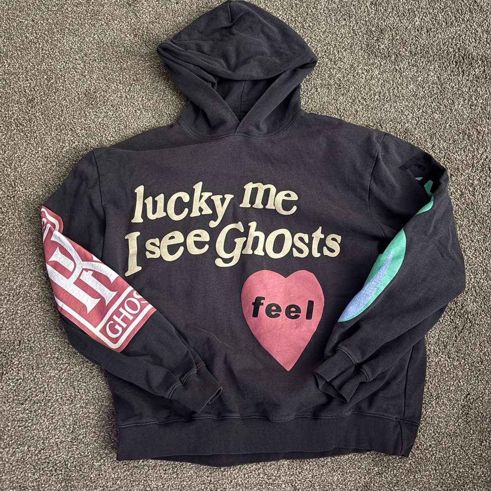Lucky me I see ghosts Kanye west hoodie